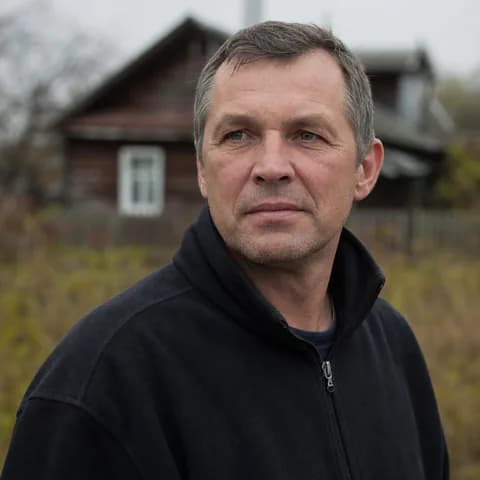 Дмитрий на участке